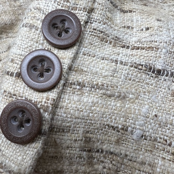 100%silk WHBM Beige Blazer - Preowned - Picture 7 of 11